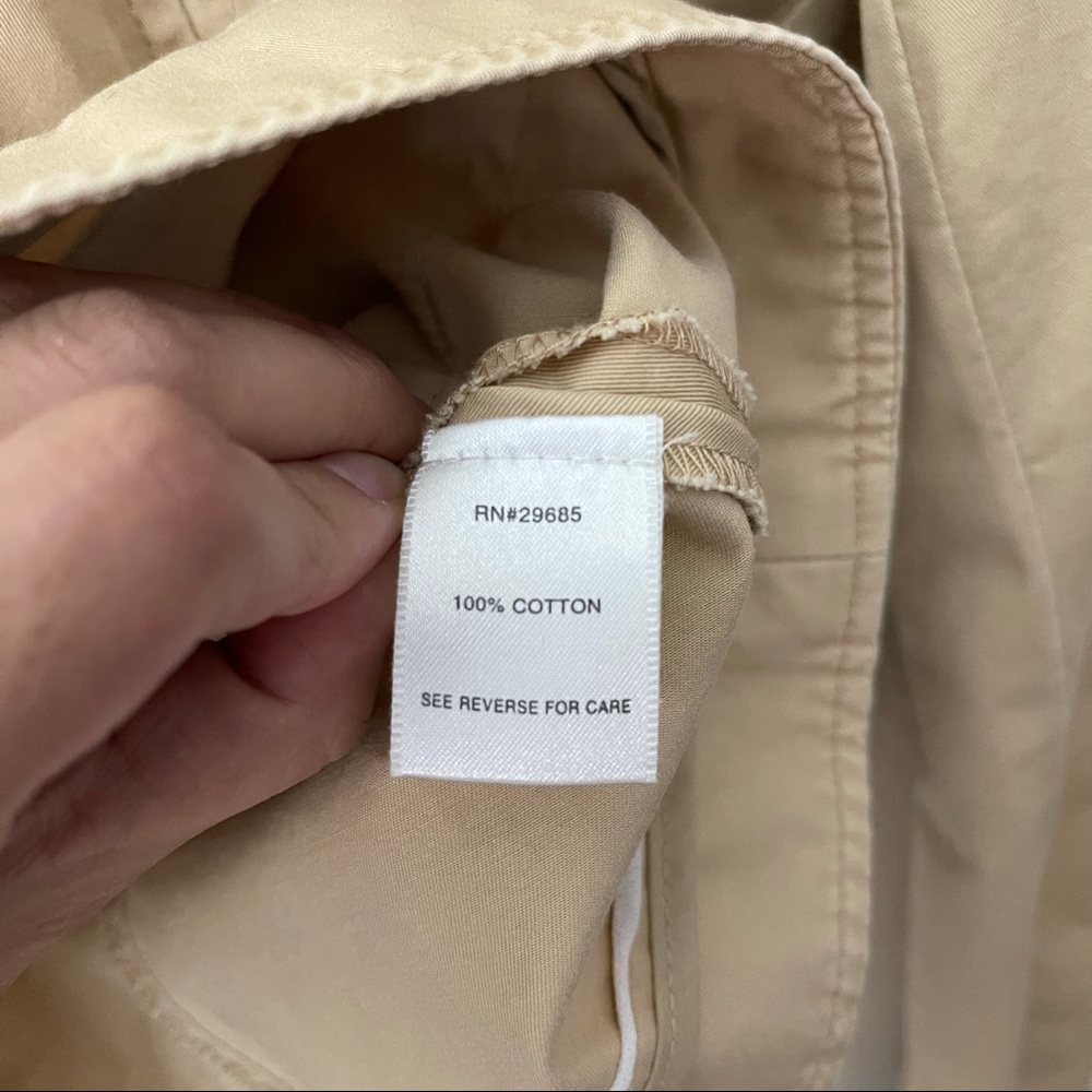 Pendleton Petite Beige Jacket 100% Cotton - image 6